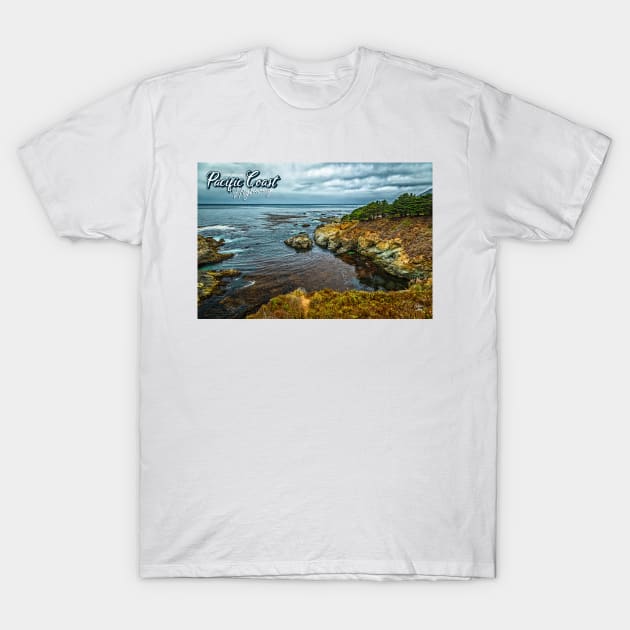 Pacific Coast Highway View T-Shirt by Gestalt Imagery